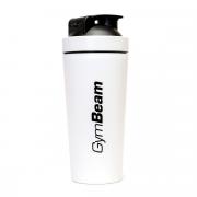 GymBeam shaker Steel 750 ml bílý