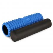 Fitness masážní válec 2v1 Mix Roll, modro-černý SPOKEY