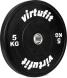 VIRTUFIT Hi-Temp Bumper Plate 5 kg z úhlu